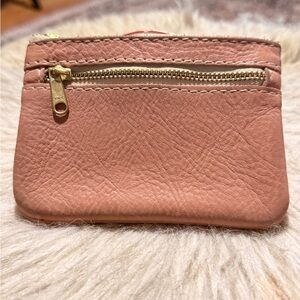 Portland Leather Goods Quartz Double Zip Wallet